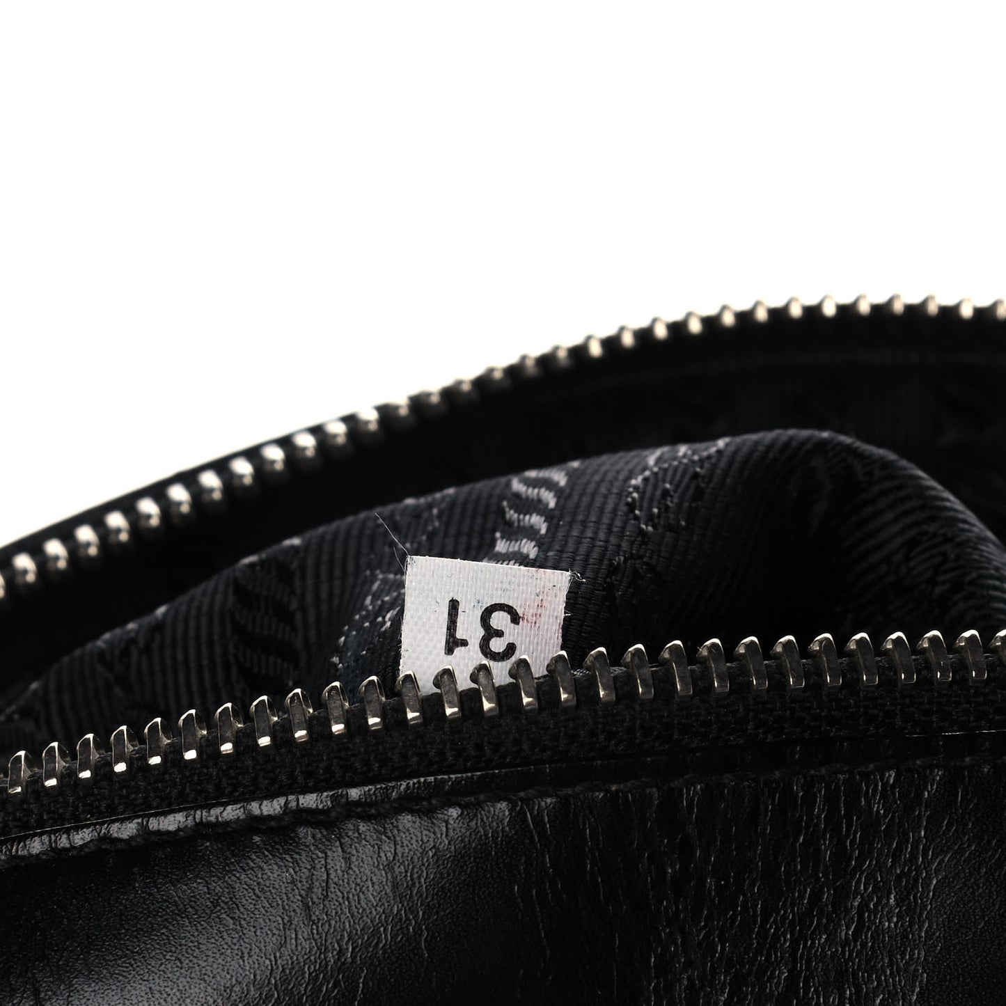 Vitello Drive Perforated Bowling Bag Black
