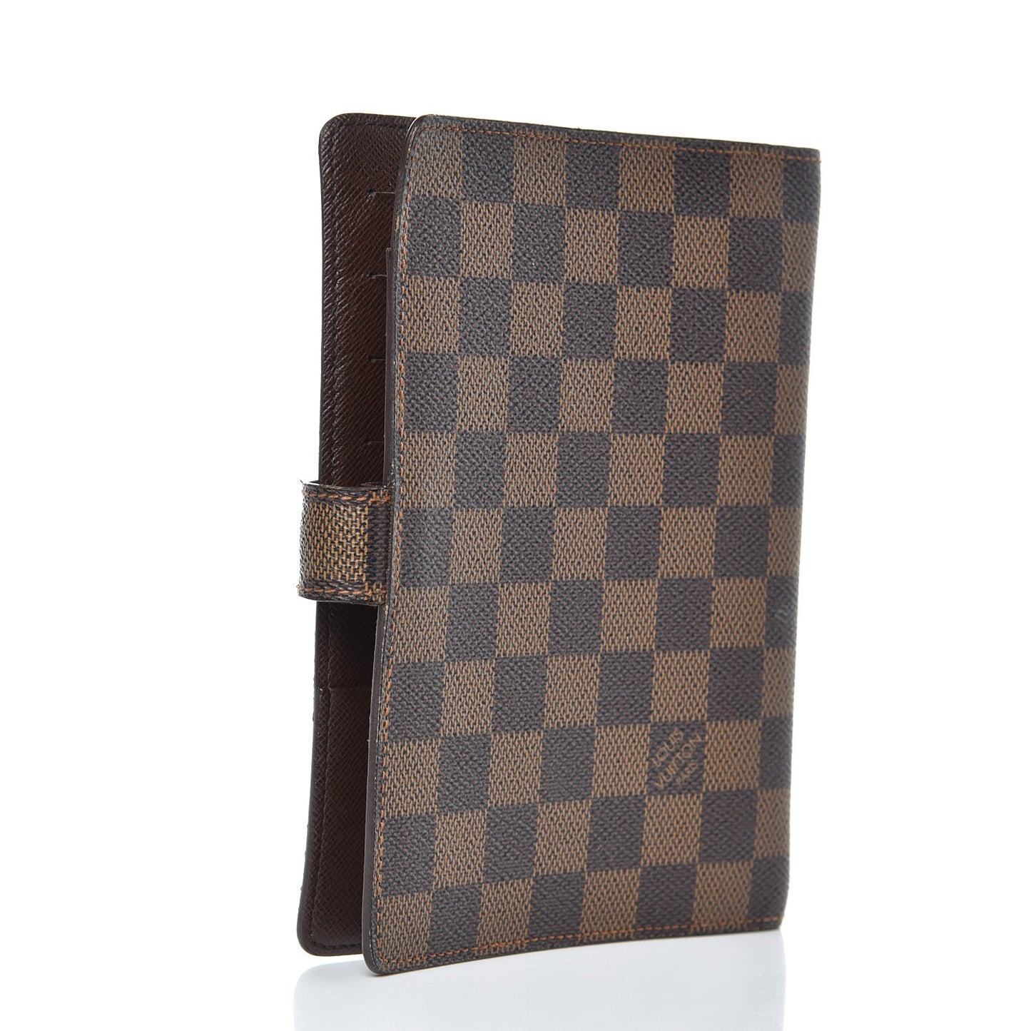 Damier Ebene Medium Ring Agenda Cover