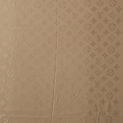 Louis Vuitton Wool Silk Monogram Shawl Dune 1 of 5