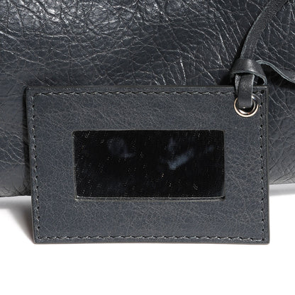 Balenciaga Agneau Giant 12 Silver Hardware Envelope Clutch Gris Tarmac 8 of 10