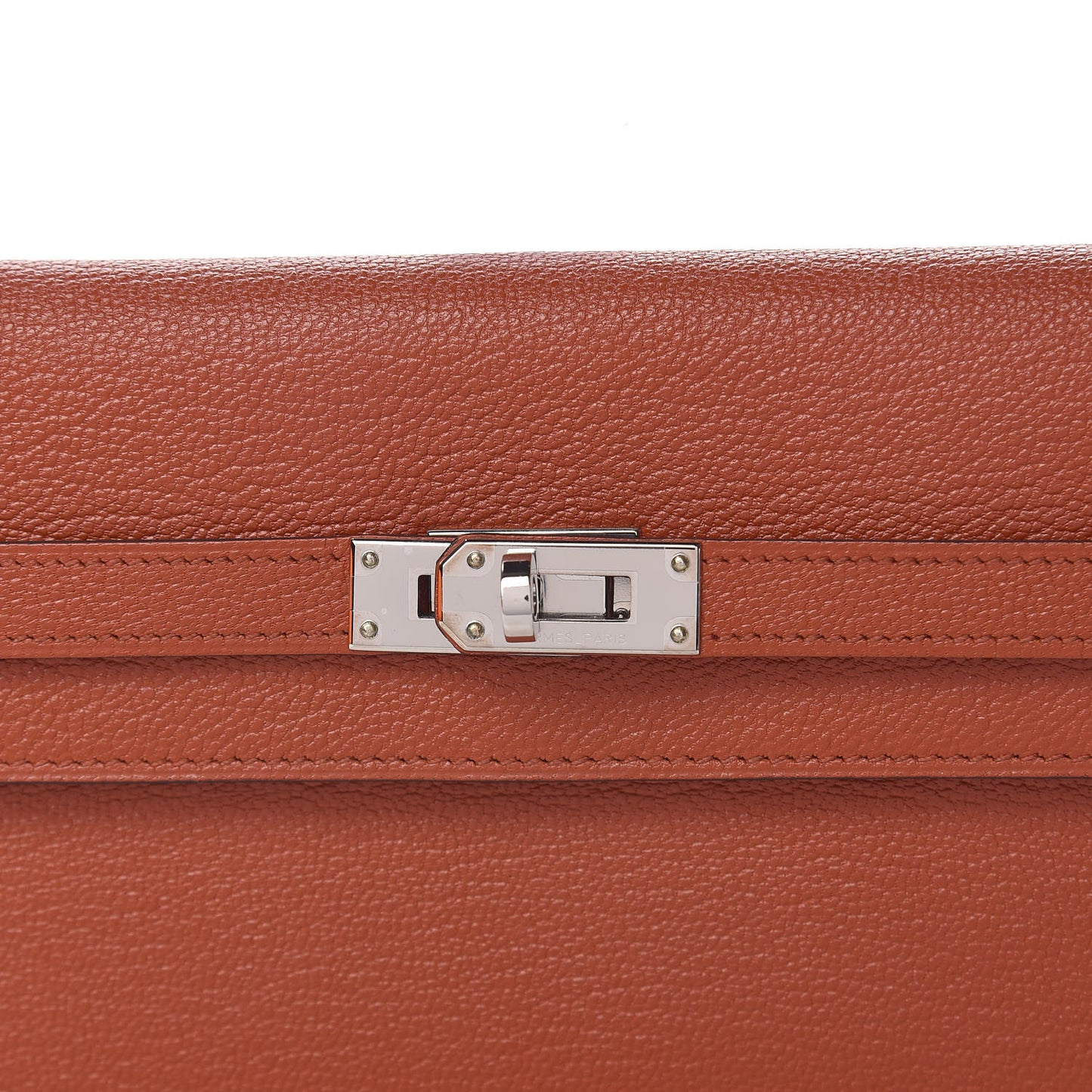 Chevre Mysore Kelly Longue Wallet Cuivre