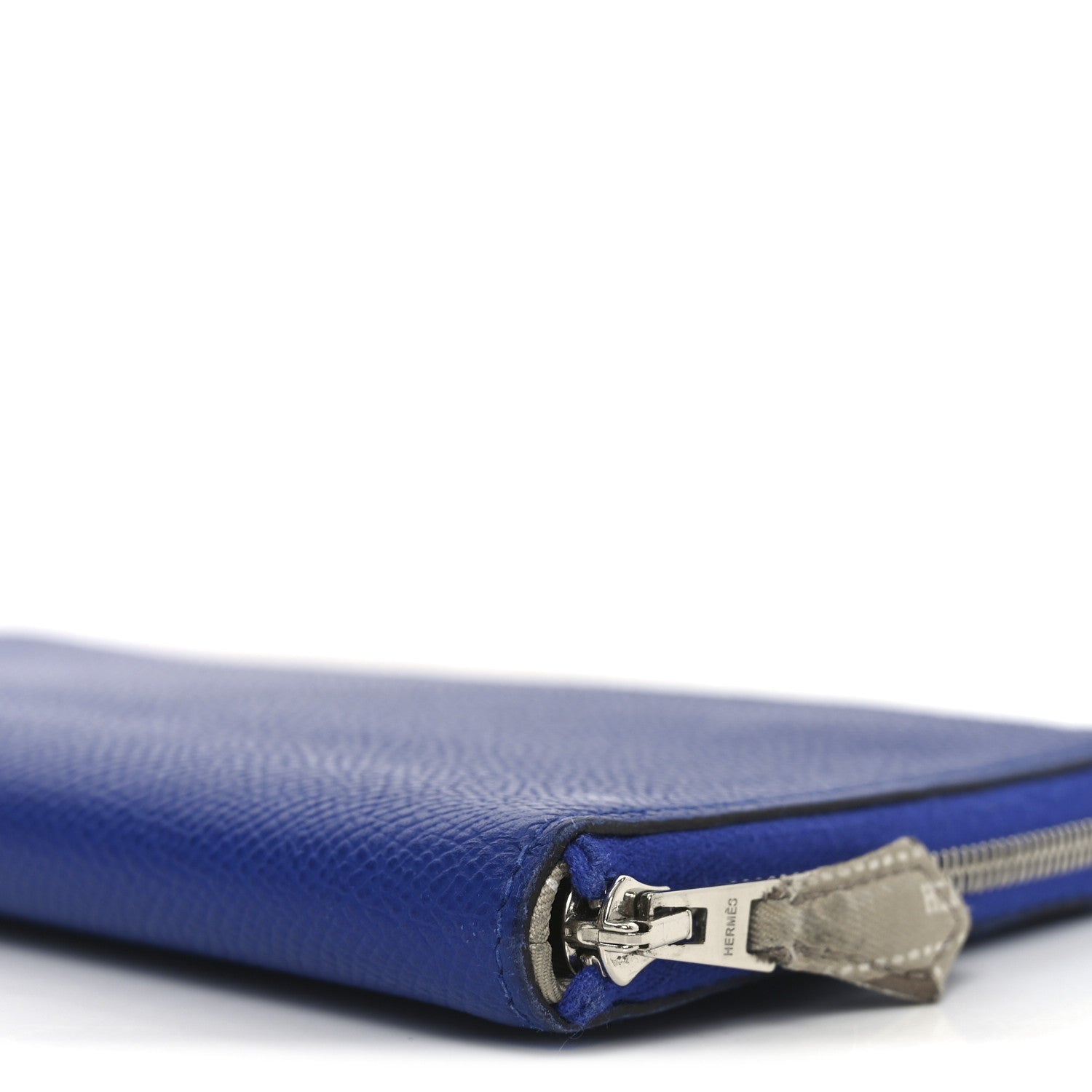 Hermes Epsom Silk'In Wallet Bleu Electrique 9 of 9