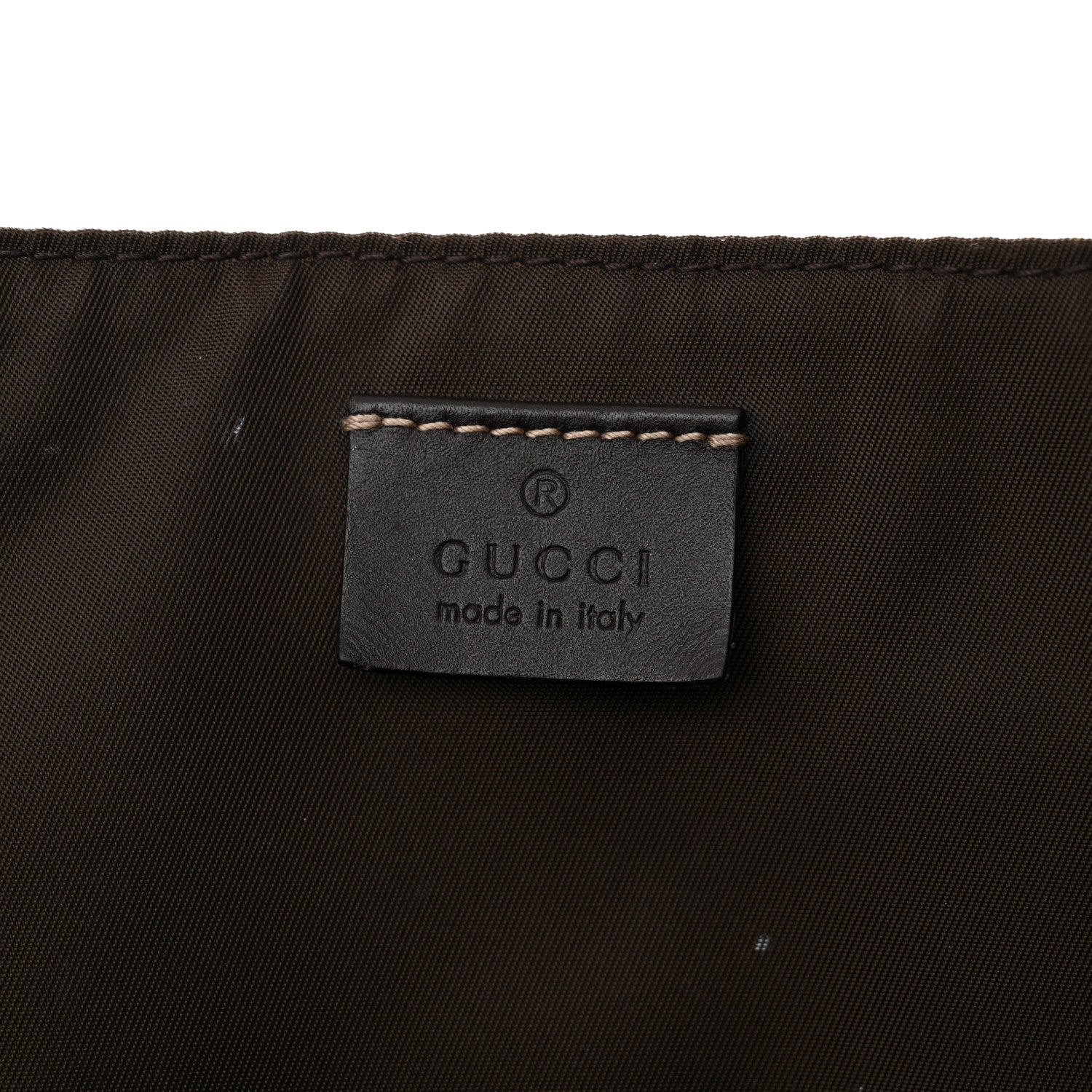 Gucci GG Plus Monogram Messenger Diaper Bag Dark Brown 7 of 16