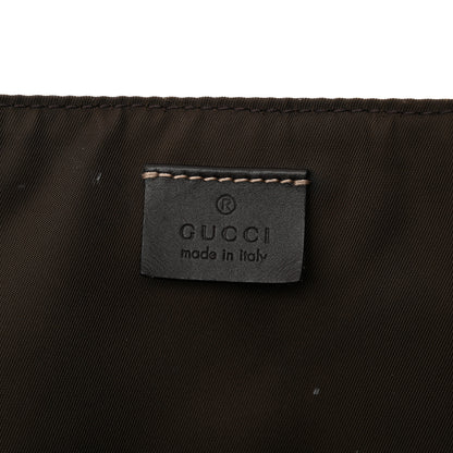 Gucci GG Plus Monogram Messenger Diaper Bag Dark Brown 7 of 16