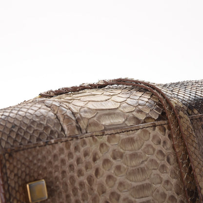 Celine Python Medium Phantom Luggage Natural 8 of 14