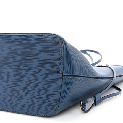 Louis Vuitton Epi Neverfull MM Indigo 11 of 11