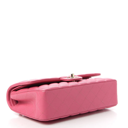 Chanel Caviar Quilted Medium Double Flap Pink 4 of 10