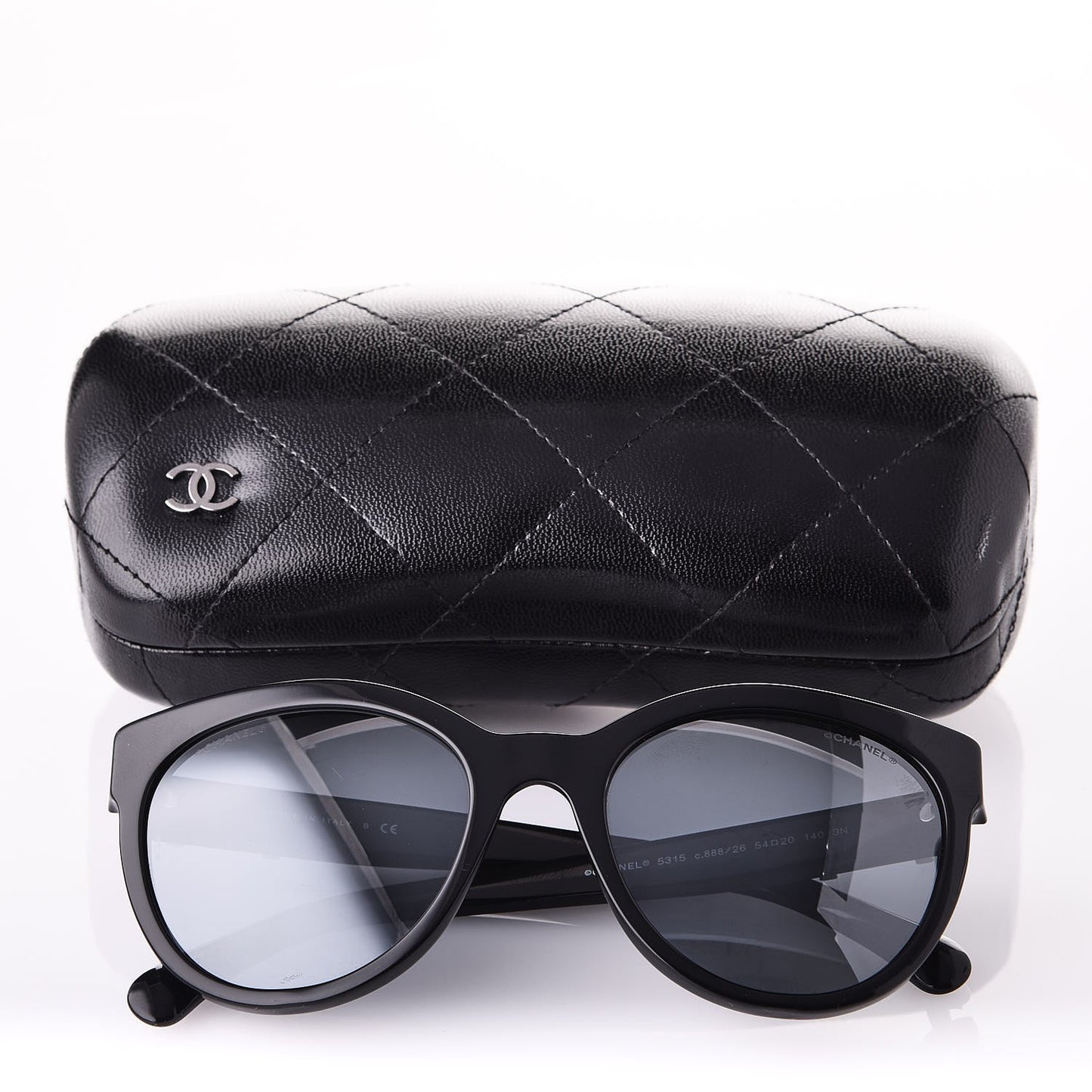 Pantos Signature CC Sunglasses 5315 Black