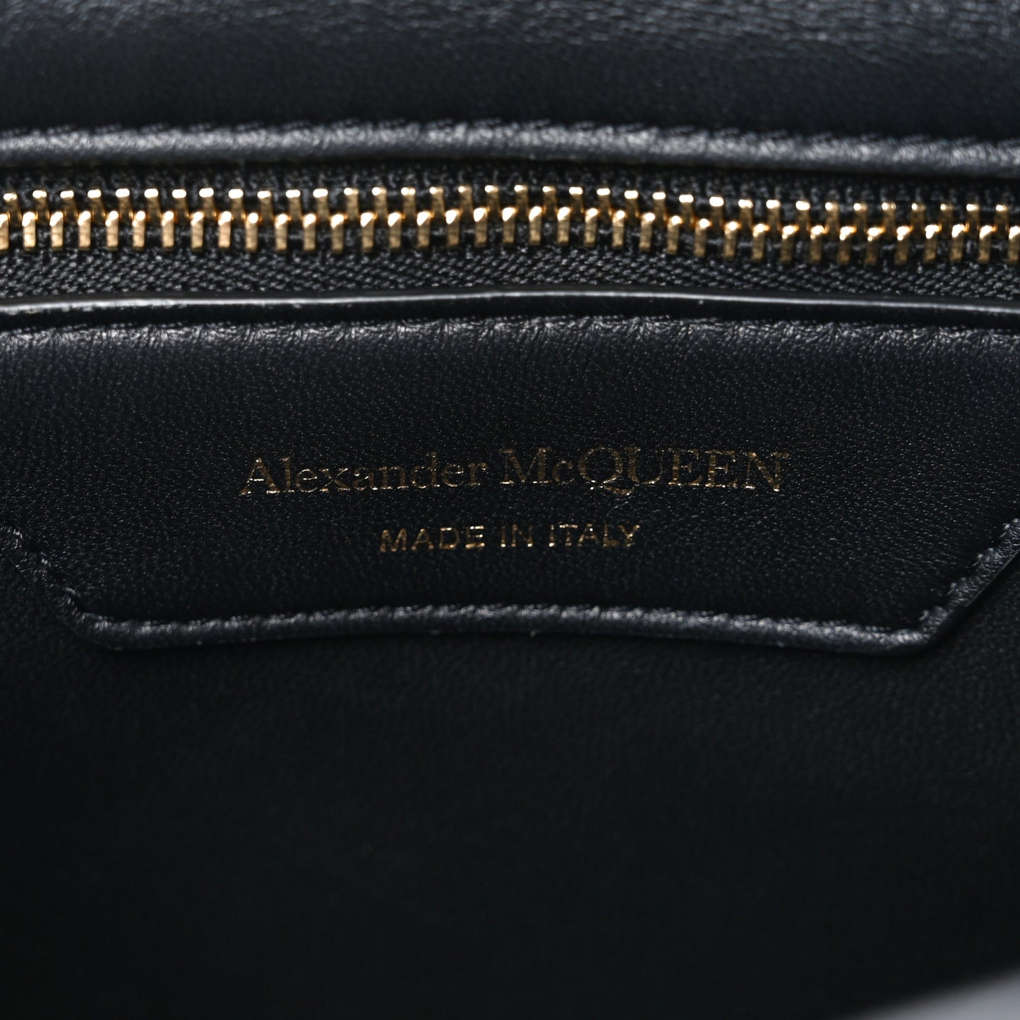 Calfskin Quilted The Seal Chain Shoulder Bag Black