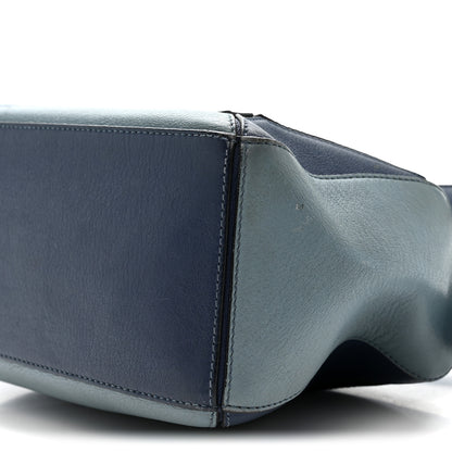 Loewe Calfskin Medium Puzzle Bag Marine Stone Steel Blue 11 of 17