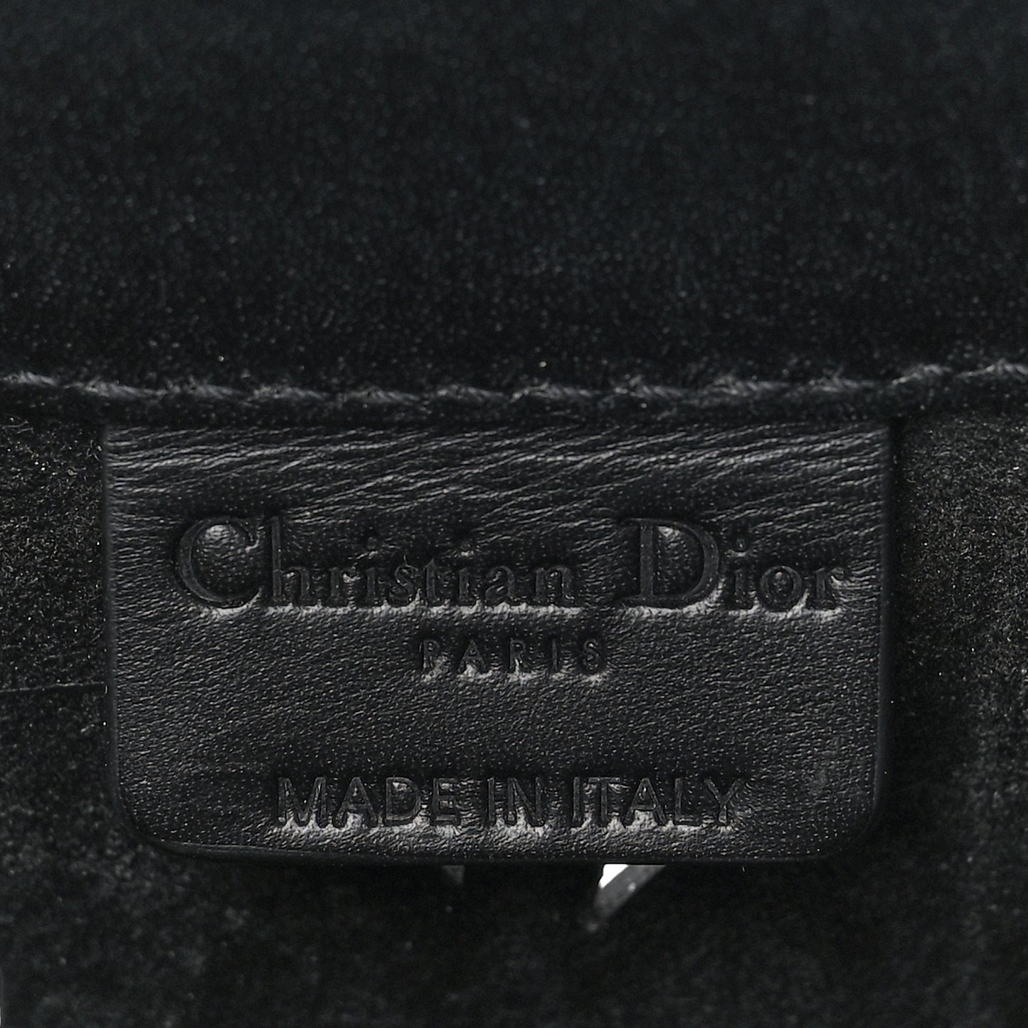 Calfskin Laser Cut Studded Medium Book Tote Black