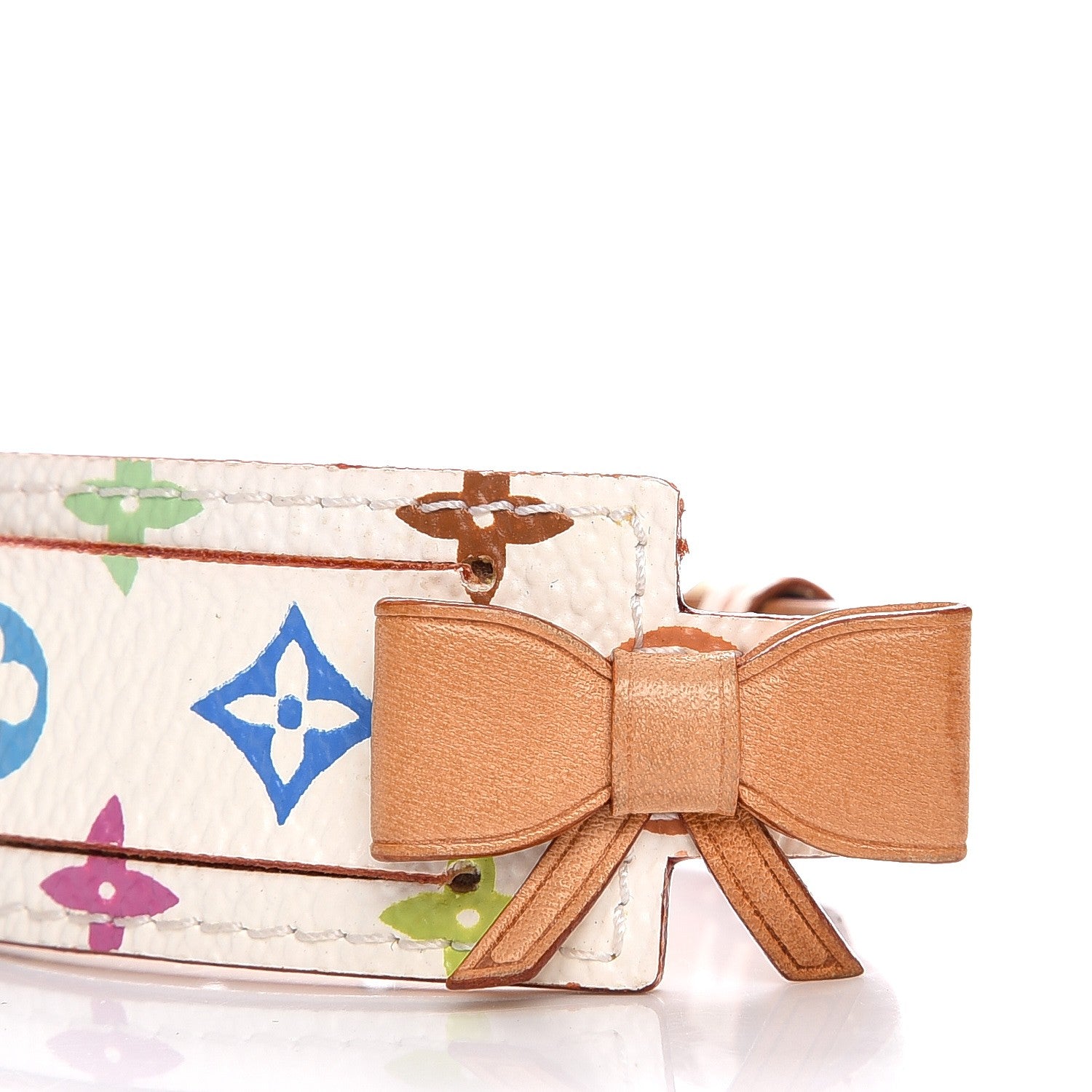 Louis Vuitton Monogram Multicolor Address Wish Bracelet White 5 of 5