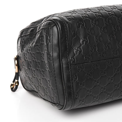 Gucci Guccissima Medium Techno Tag Boston Black 8 of 10