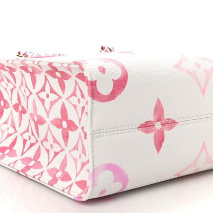 Louis Vuitton Monogram Giant By The Pool 2.0 Onthego PM Pink 8 of 9