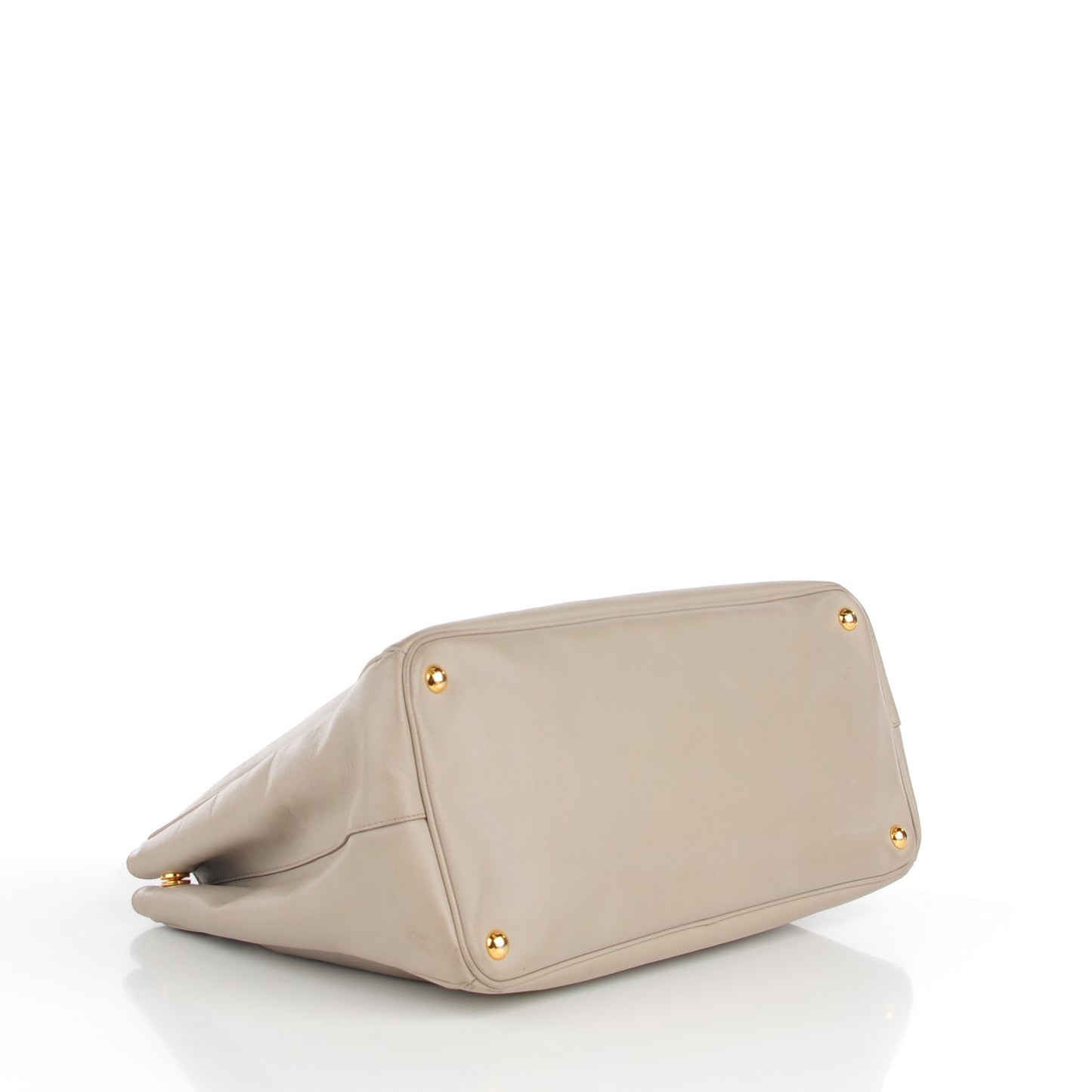Saffiano Lux Medium Tote Pomice