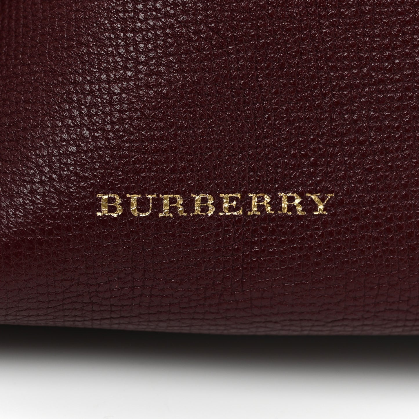 Grainy Calfskin Medium Honeybrook Tote Dark Plum