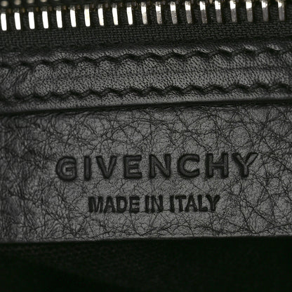Givenchy Grained Calfskin Crocodile Embossed Mini Antigona Black 6 of 9