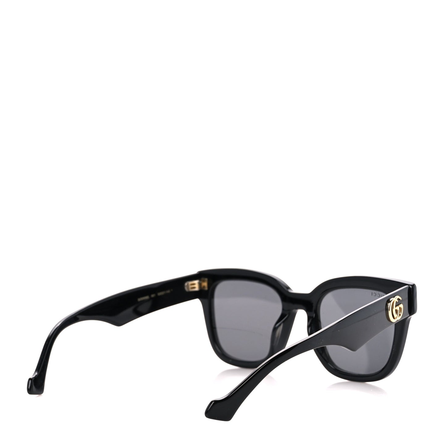 Rectangle 52mm Frame Sunglasses GG0998S Black