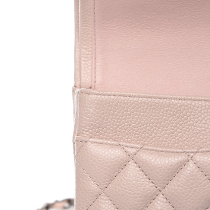 Chanel Caviar Medium Double Flap Light Pink 9 of 10