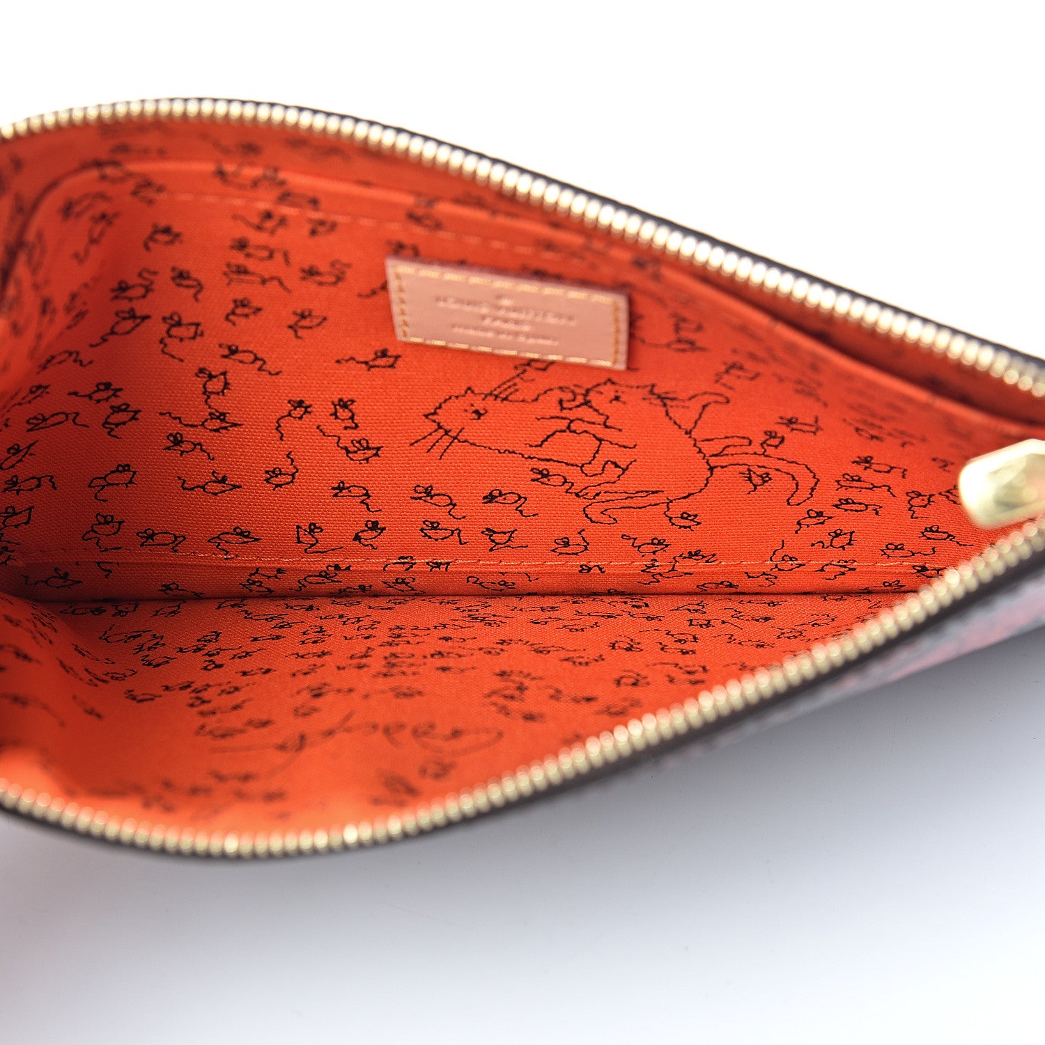 Louis Vuitton Catogram Neverfull MM GM Pochette Marron 4 of 6