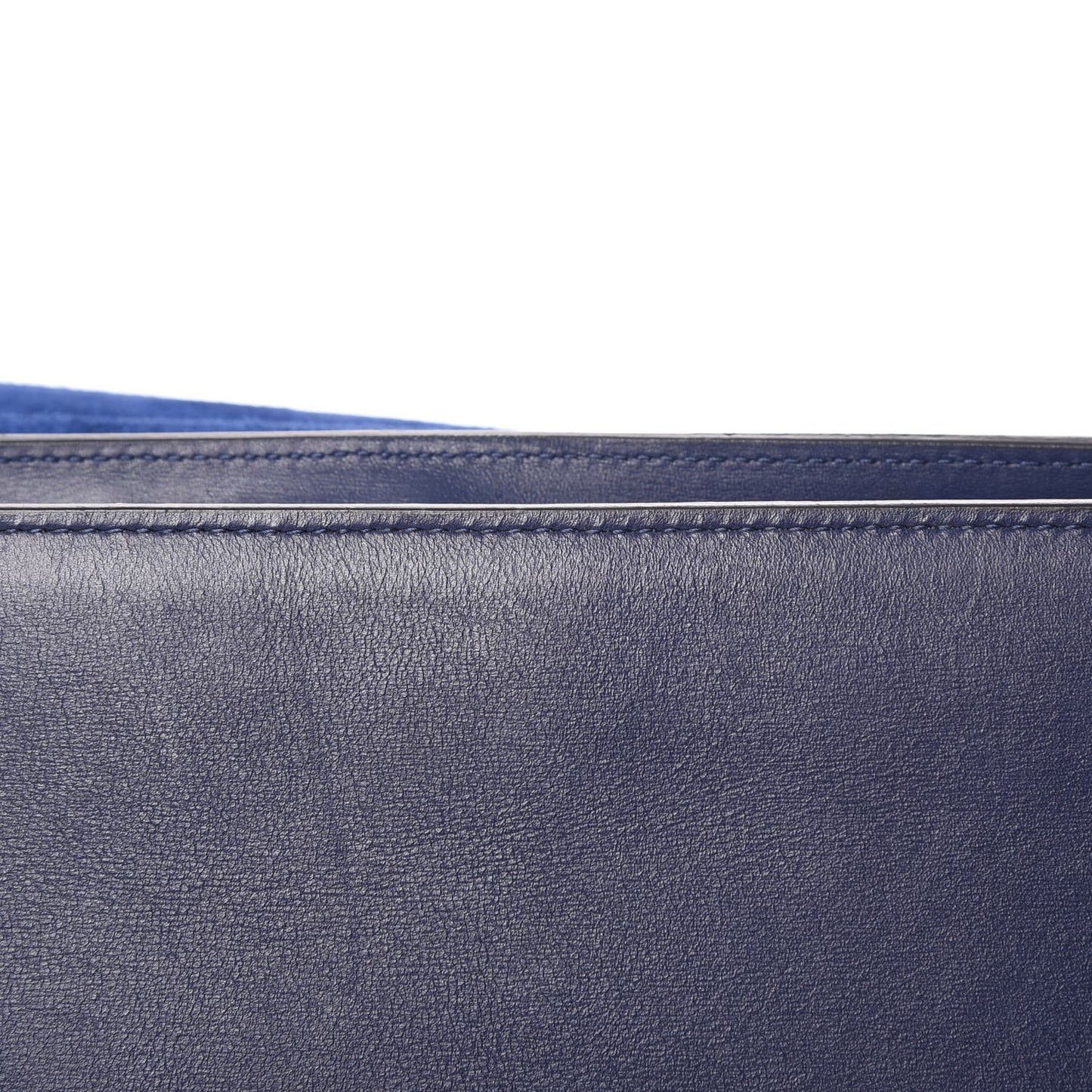 Palmelato Calfskin Medium Trapeze Ink Blue