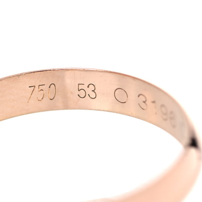 Cartier 18K Pink Yellow White Gold Classic Les Must De Cartier Trinity Ring 53 6.25 3 of 5