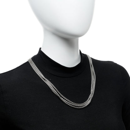 David Yurman Sterling Silver 14K Yellow Gold 3.6mm Box Chain Necklace 72" 2 of 4