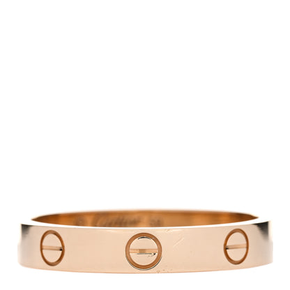 Cartier 18K Yellow Gold 3.5mm LOVE Wedding Band Ring 59 8.75 1 of 4