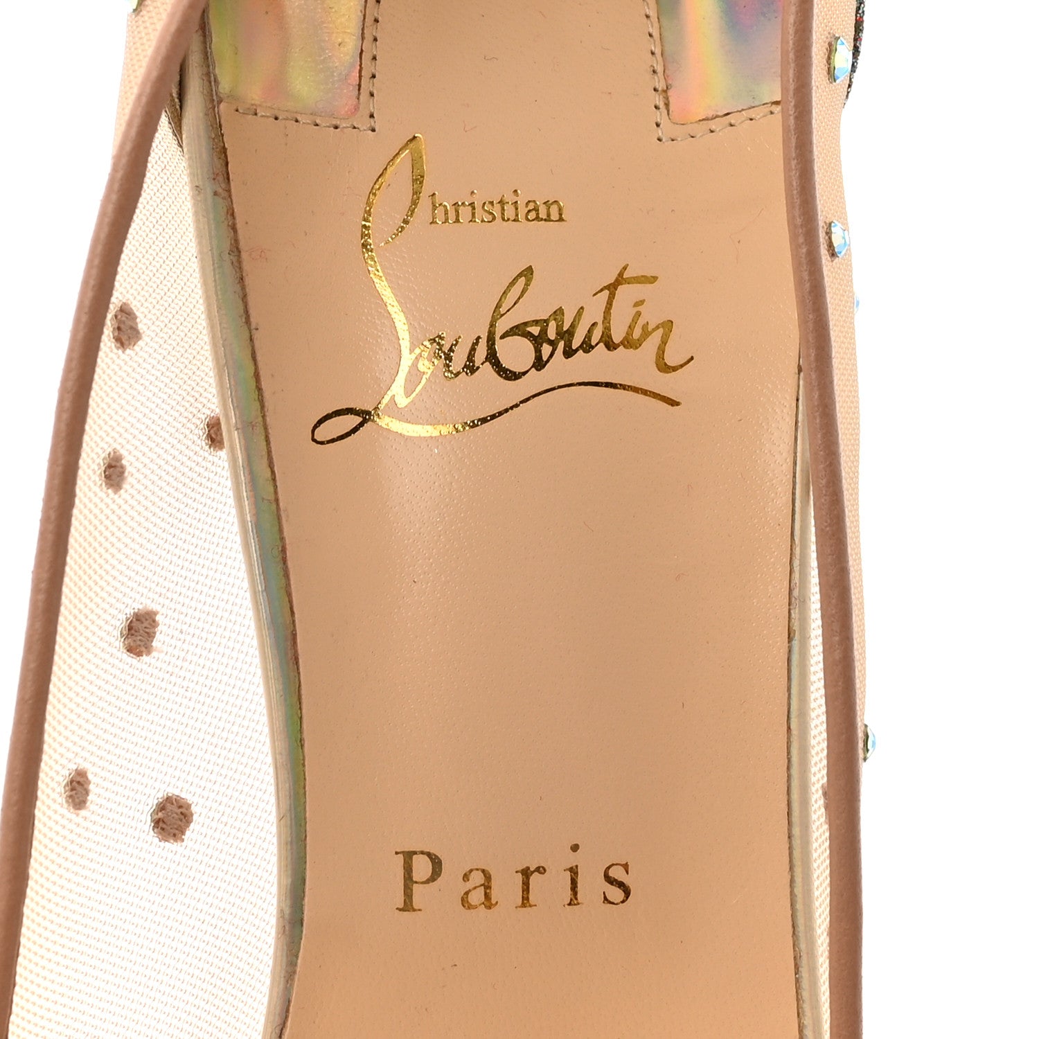 Christian Louboutin Crystal Strass Follies 100 Pumps 41 Version Vosges 8 of 9