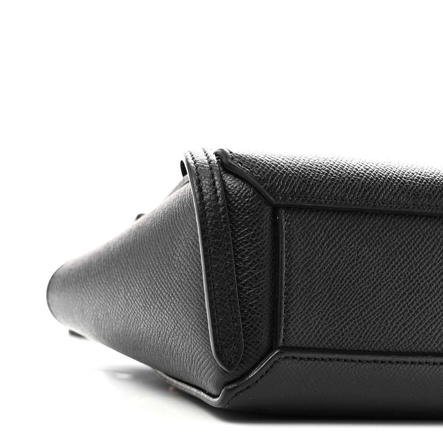 Celine Grained Calfskin Pico Belt Bag Black 9 of 10