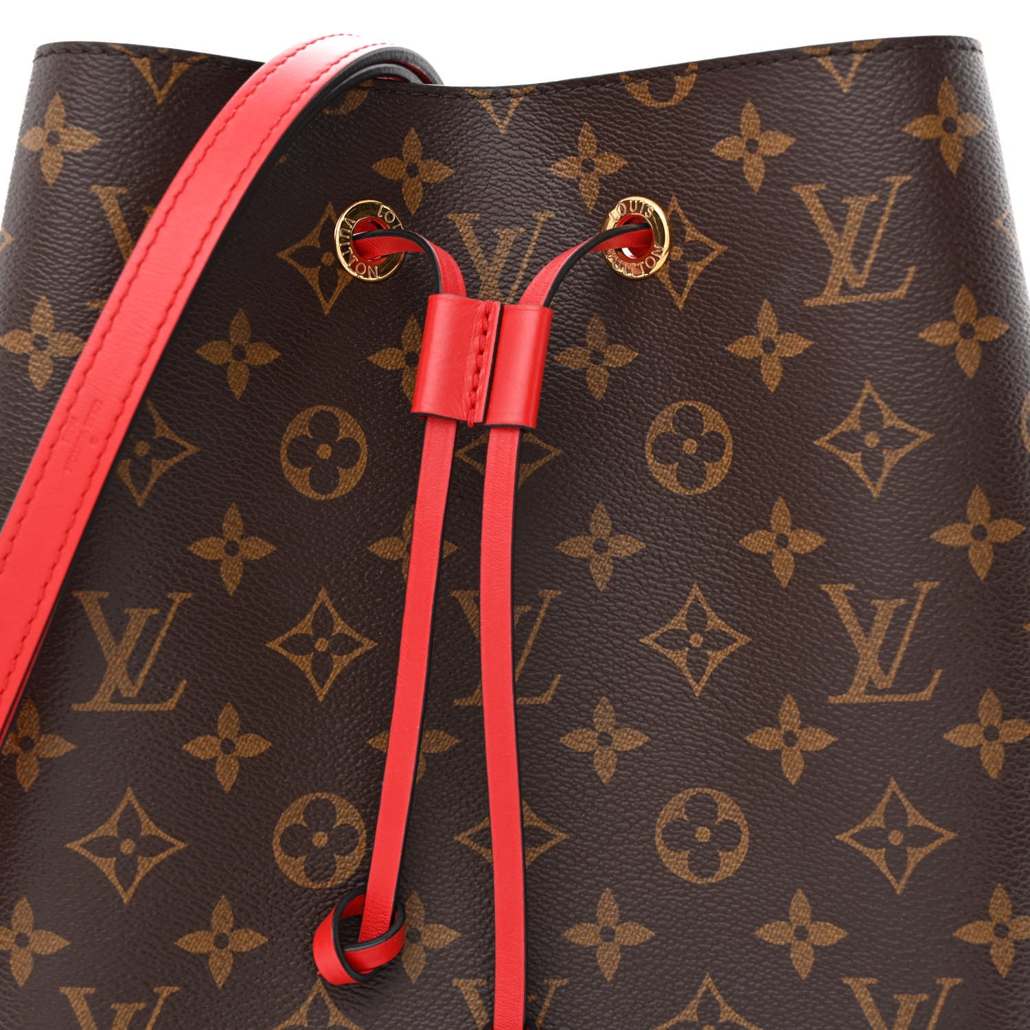 Louis Vuitton Monogram Neonoe MM Coquelicot 7 of 10