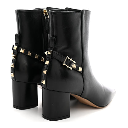 Valentino Garavani Nappa Rockstud 40mm Ankle Boots 37 Black 5 of 10
