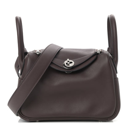 Hermes Swift Mini Lindy 20 Rouge Sellier 1 of 9