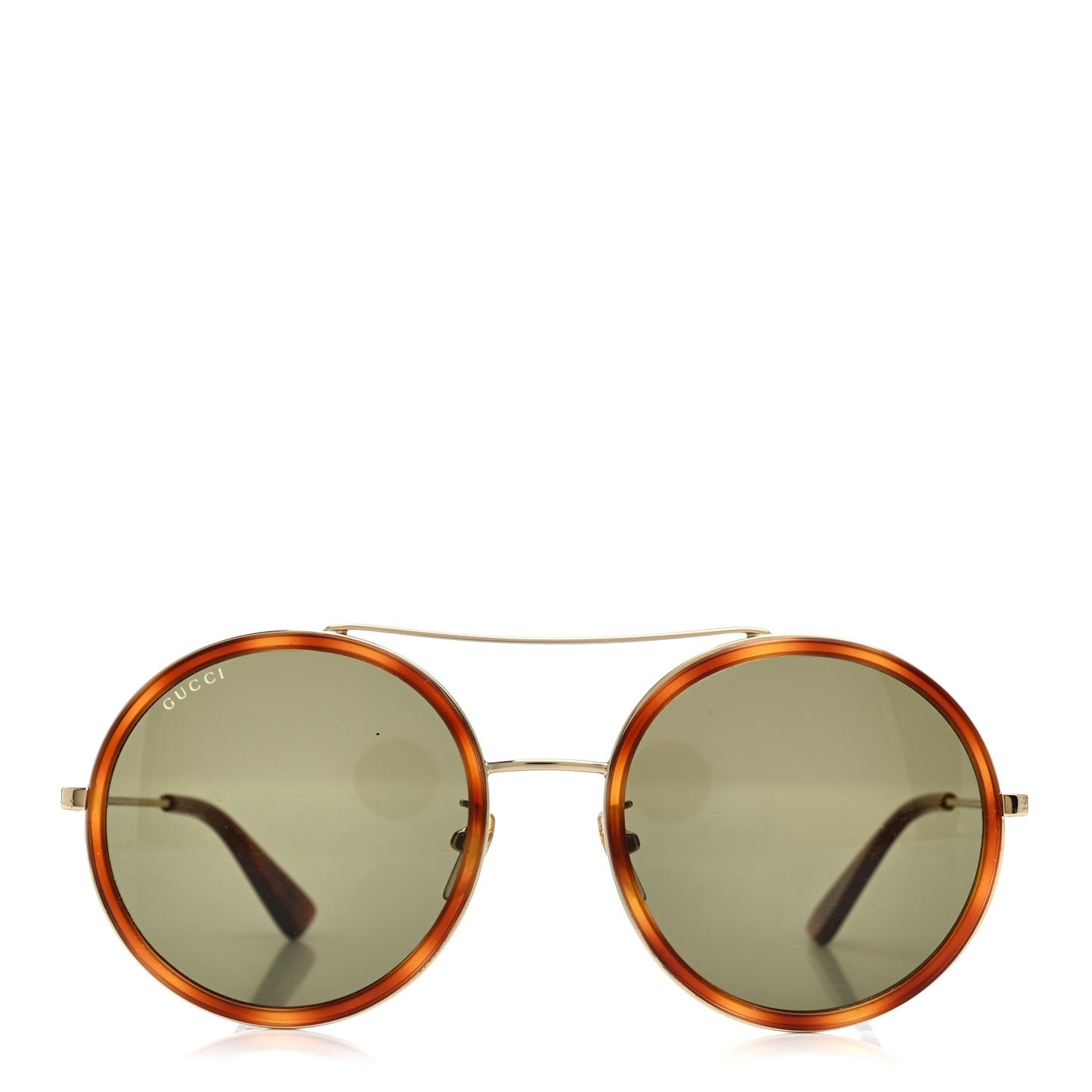 Round Sunglasses GG0061S Tortoise
