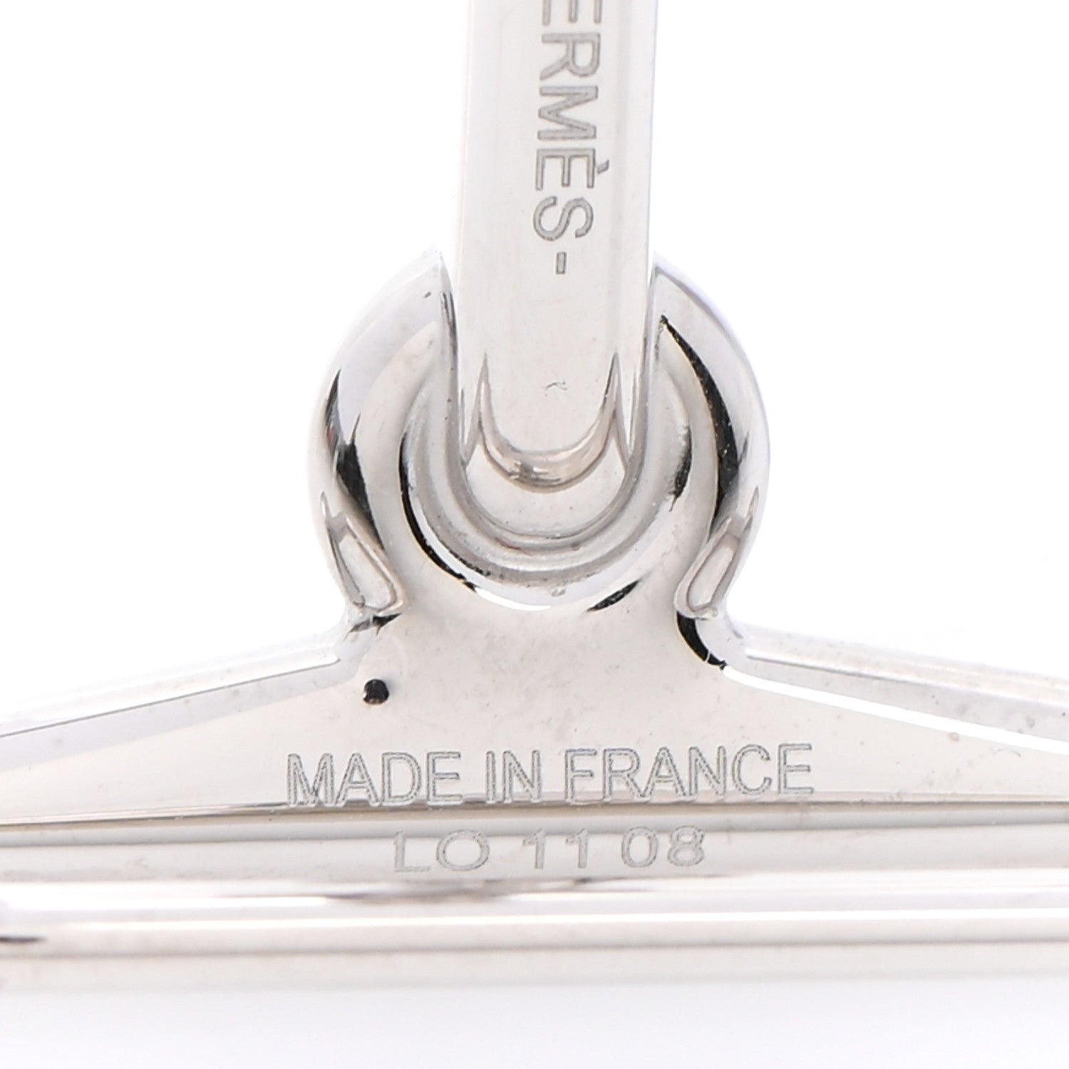 Hermes Palladium 24mm Mors H Belt Buckle 4 of 4