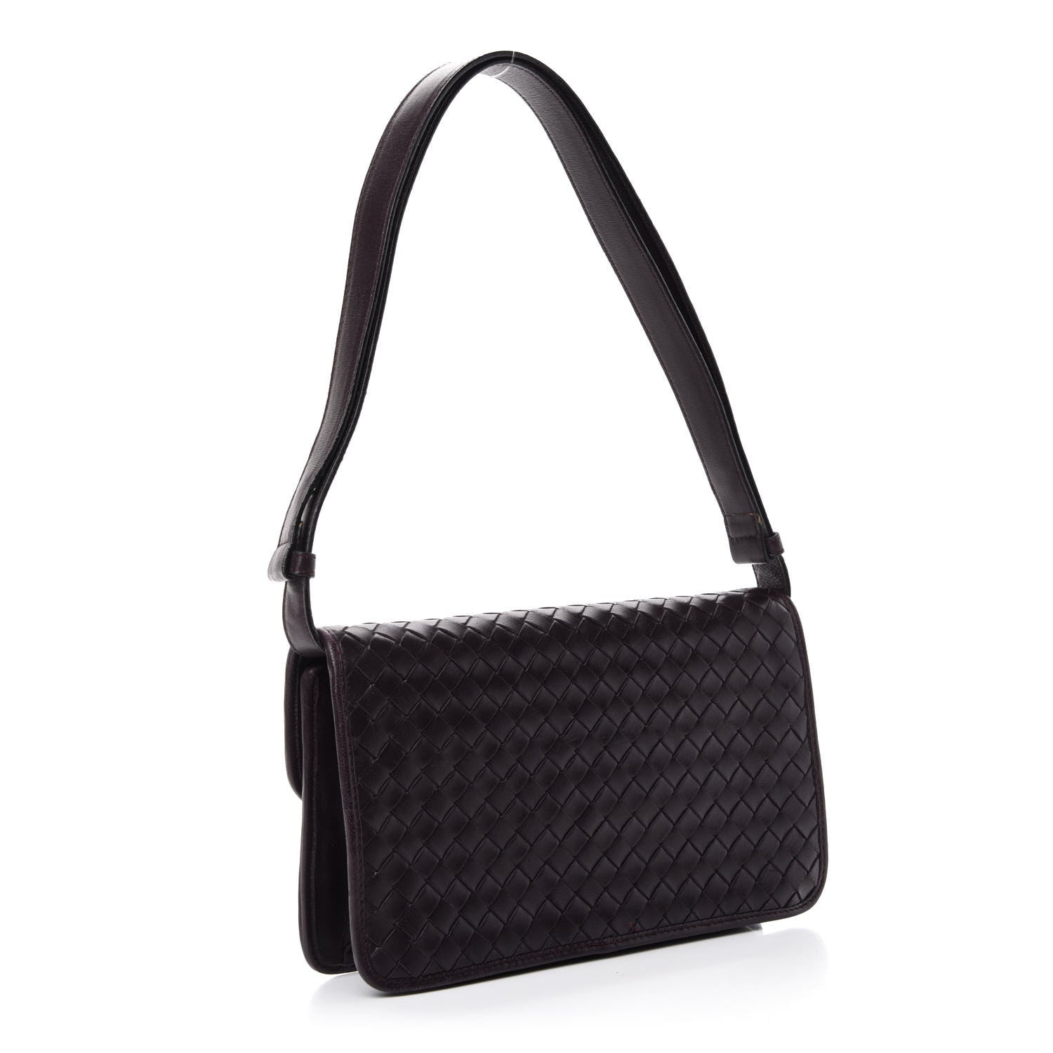 Bottega Veneta Nappa Intrecciato Shoulder Bag Quetsche 3 of 12