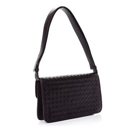 Bottega Veneta Nappa Intrecciato Shoulder Bag Quetsche 3 of 12