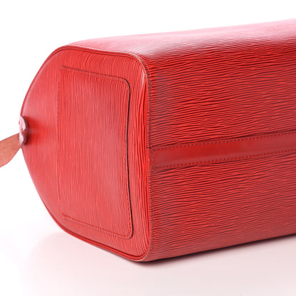 Louis Vuitton Epi Speedy 35 Castillan Red 8 of 9
