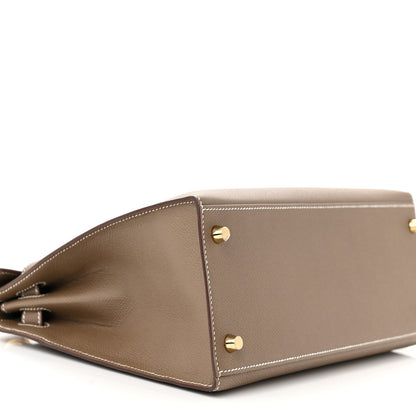 Hermes Epsom Kelly Sellier 28 Etoupe 9 of 11