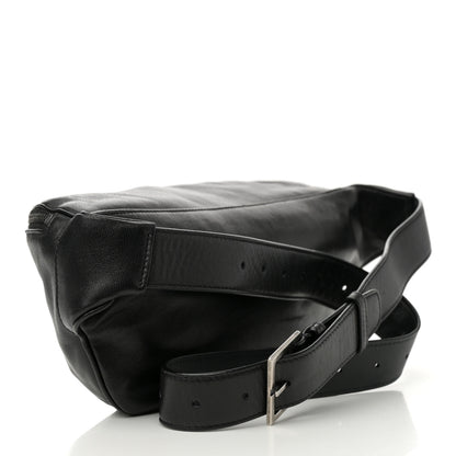 Saint Laurent Calfskin Monogram Belt Bag Black 3 of 18