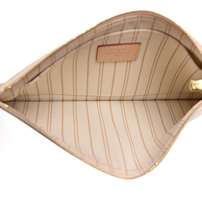 Louis Vuitton Damier Azur Neverfull MM GM Pochette 5 of 8