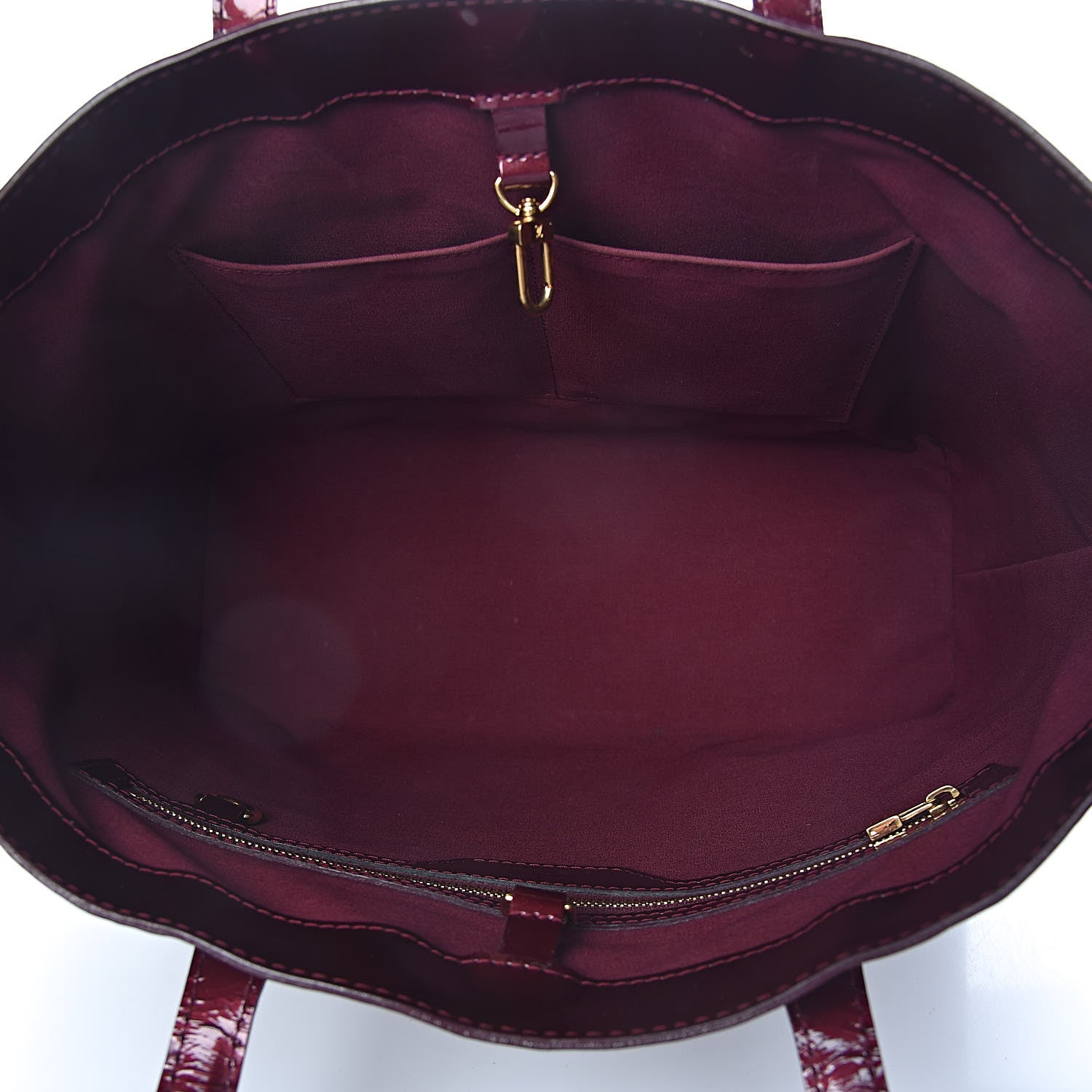 Louis Vuitton Vernis Wilshire MM Rouge Fauviste 5 of 11