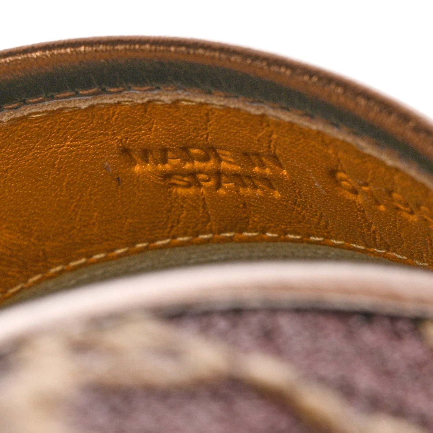 Gucci Lame Nappa GG Monogram Espadrilles 39 Brown Beige Light Bronze 7 of 10