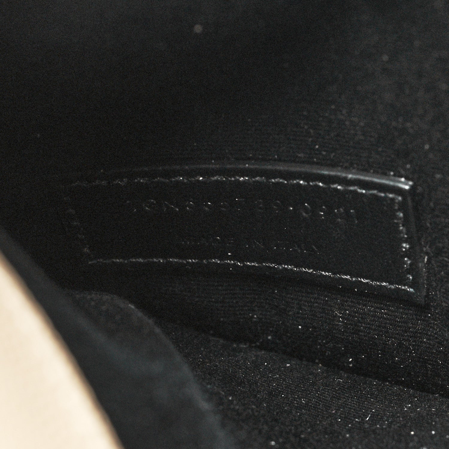 Saint Laurent Grain De Poudre Uptown Pouch Dark Beige 7 of 11