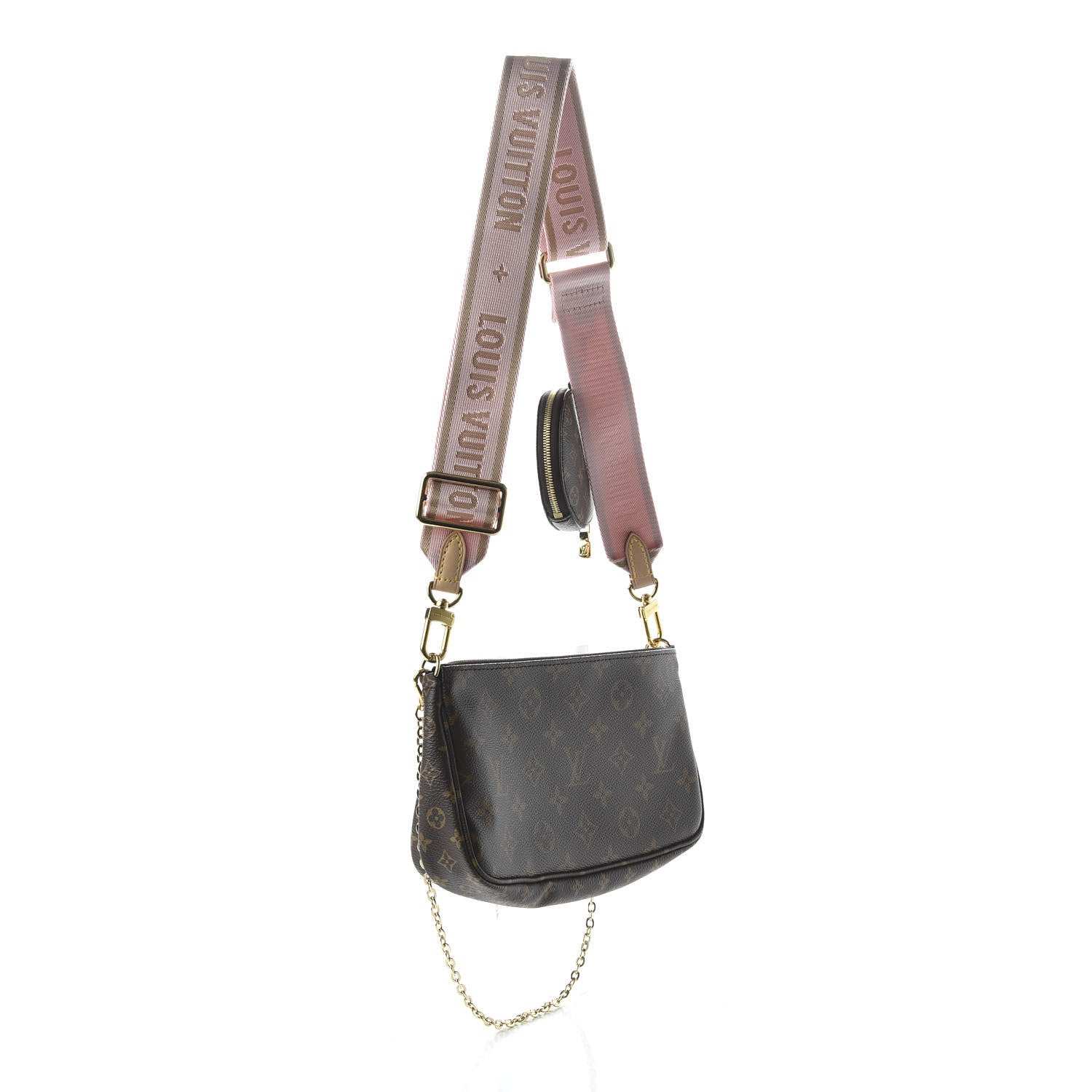 Louis Vuitton Monogram Multi Pochette Accessories Rose Clair 3 of 11
