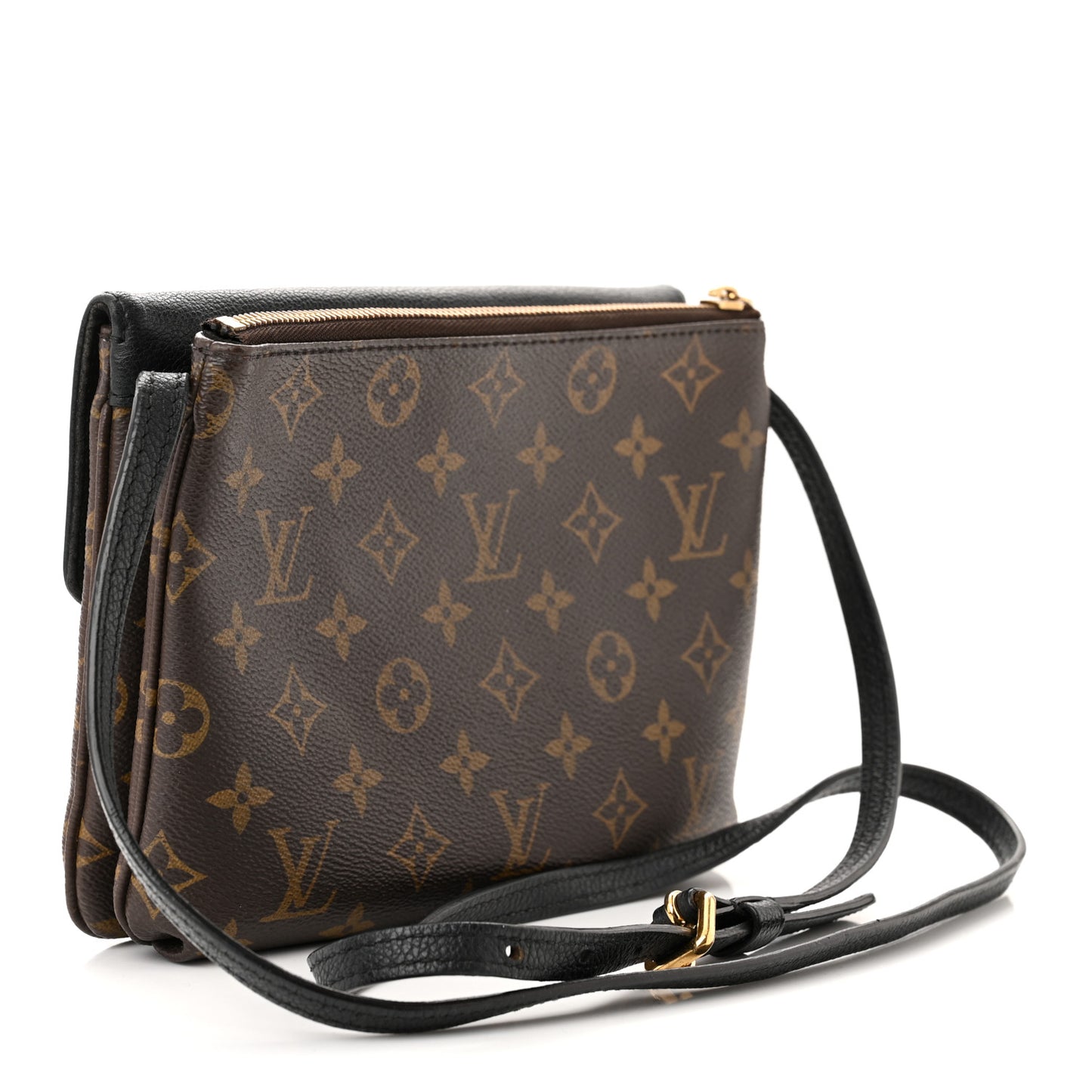 Monogram Twice Pochette Black