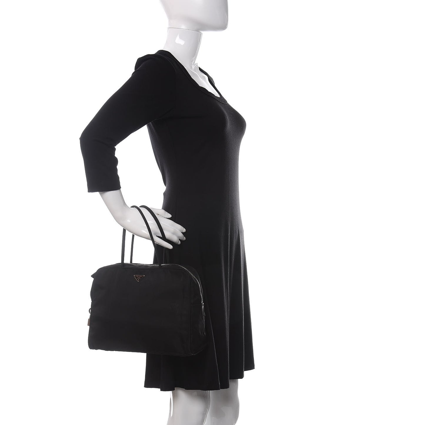 Tessuto Nylon Tote Black