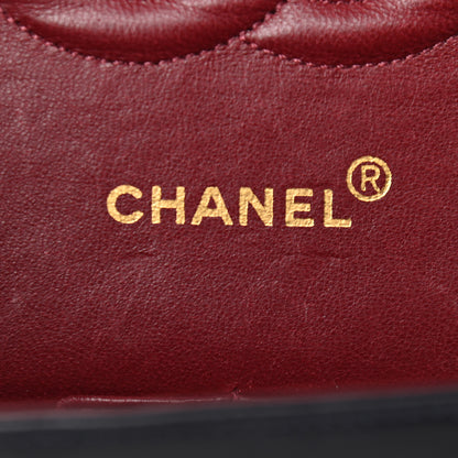 Chanel Lambskin Quilted Medium Double Flap Navy 5 of 15
