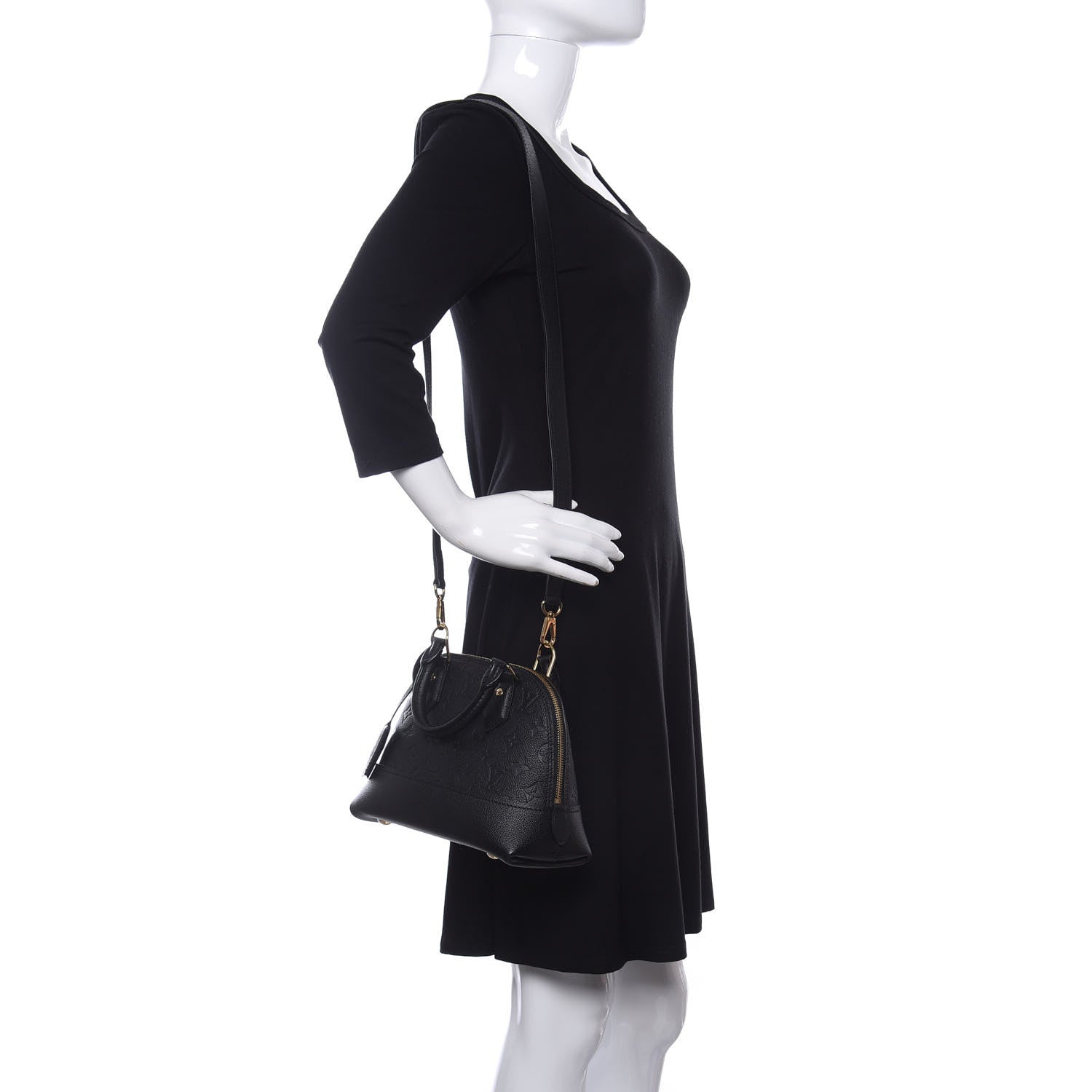 Louis Vuitton Empreinte Neo Alma BB Black 2 of 11