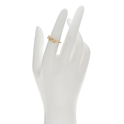 Tiffany 18K Yellow Gold Diamond Small Knot Ring 52 6 2 of 5